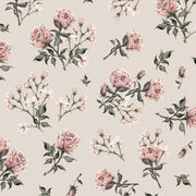 JOUSTOCOLLEGE: RETRO ROSES, LIGHT BEIGE
